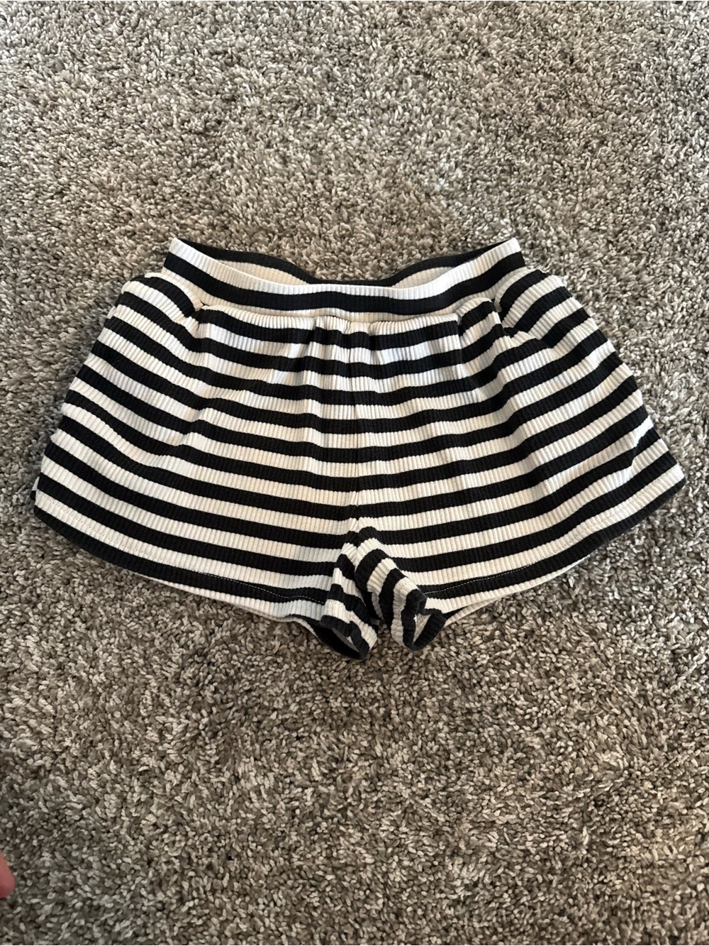 Jcrew Kids Striped Black & White Shorts